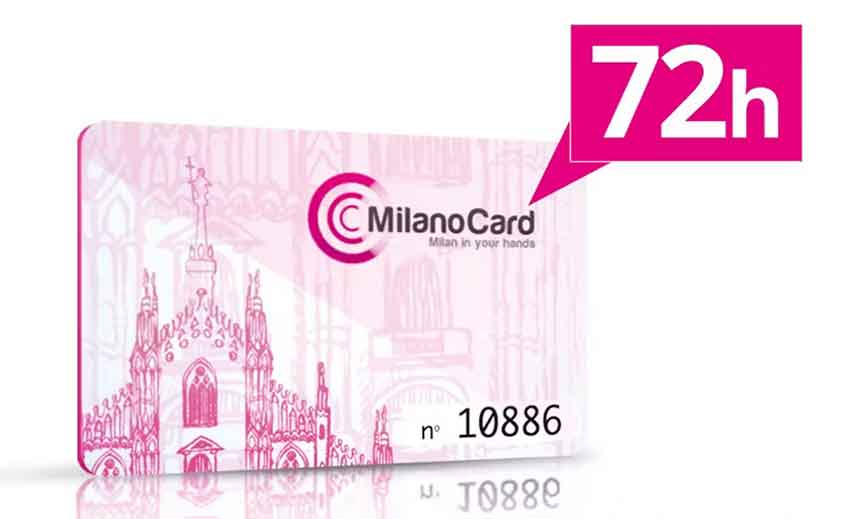 Milano Card 3 giorni. Acquisto biglietto on line
